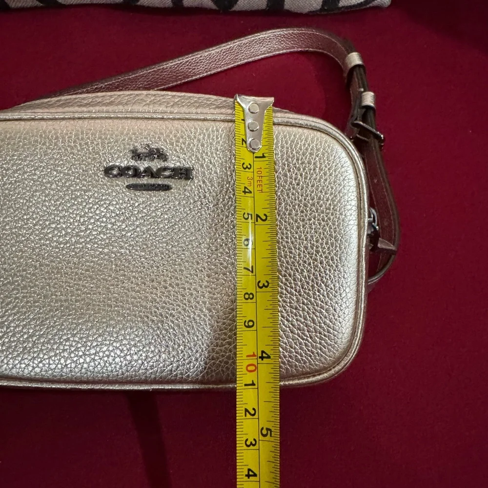 Coach Metallic Pebbled Leather Belt Bag/Fanny Pack - Picture 11 of 11